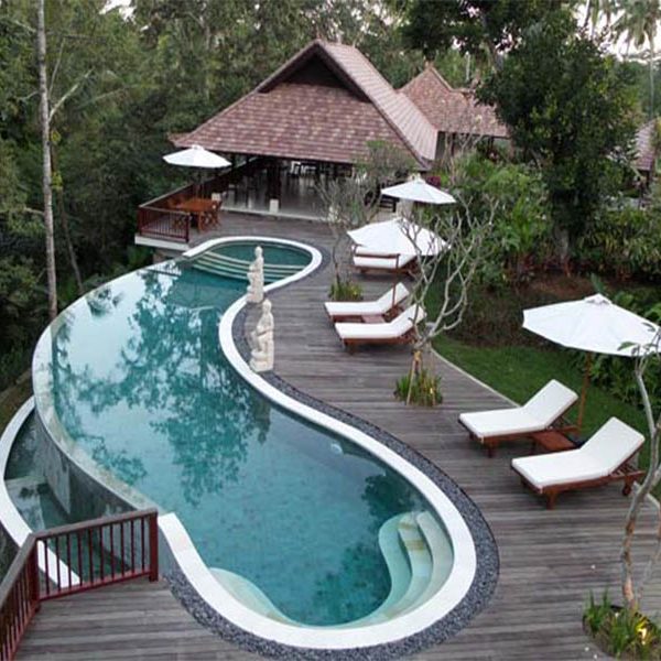 The pool at Being Sattvaa Bali